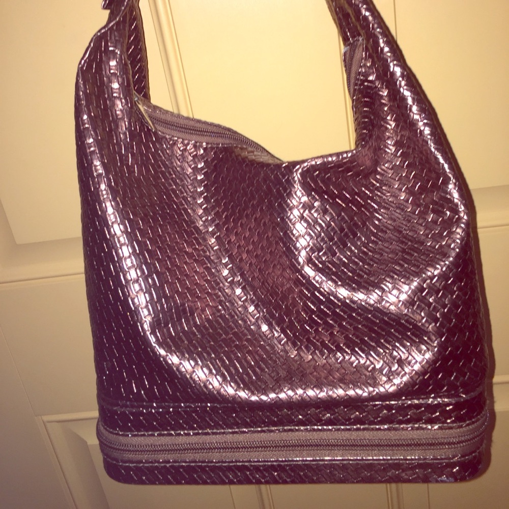 PRICE DROP **Woven Ulta Handbag in Bronze **SALE**